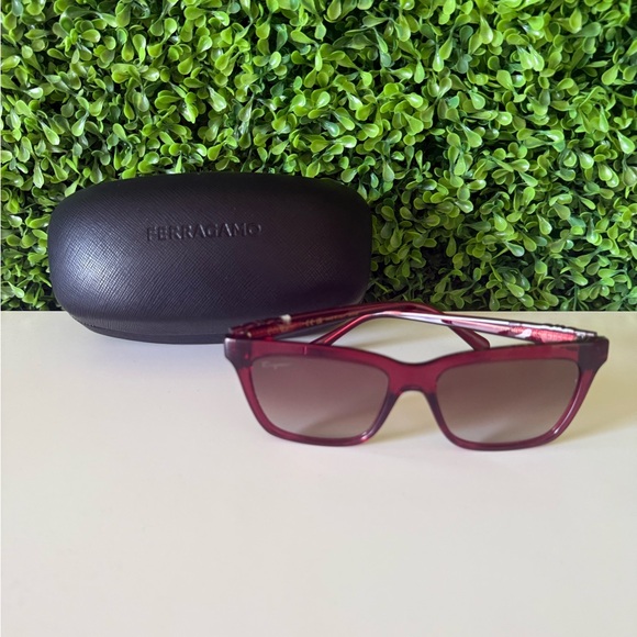Ferragamo Gancini 54mm Rectangular Sunglasses - Picture 3 of 15